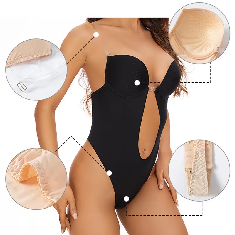 Anti Slip Glue Backless Body S - огляд і ціна Minimizer Bra Women